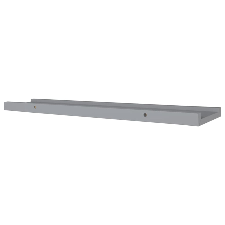 Fotoplanken Mdf 80 x 9 x 3 cm Grijs