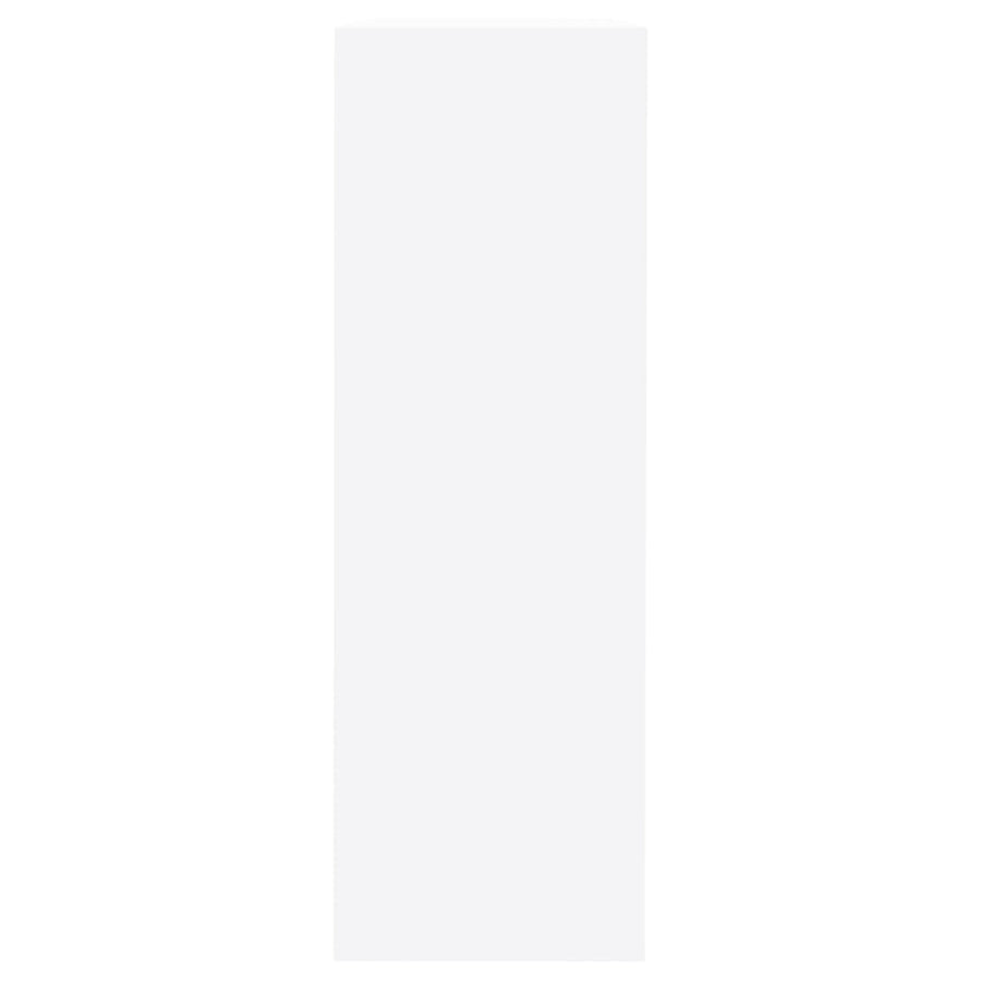 Wandschappen Kubus Mdf 30 x 10 x 30 cm Wit