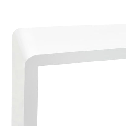 Wandschappen Kubus Mdf 28 x 10 x 28 cm Wit