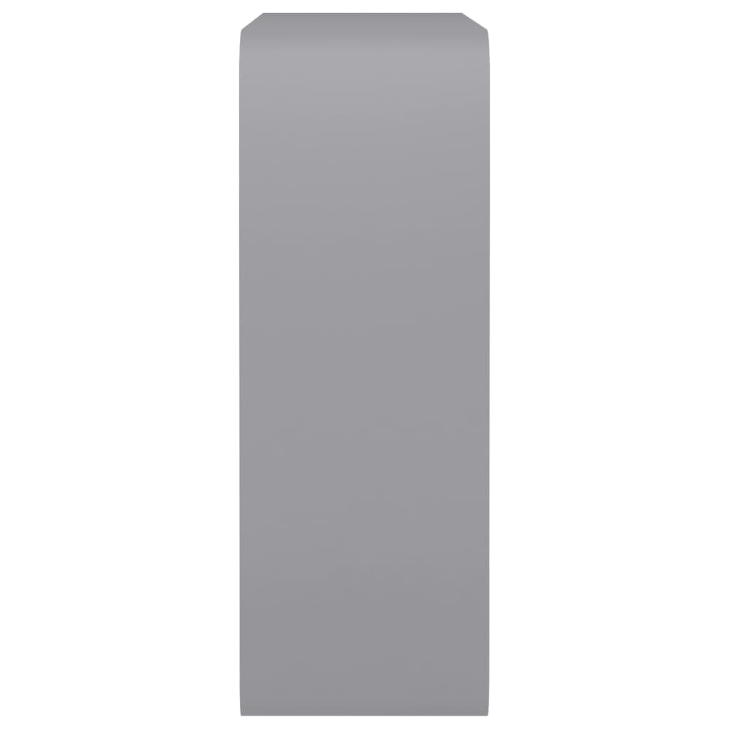 Wandschappen Kubus Mdf 28 x 10 x 28 cm Grijs