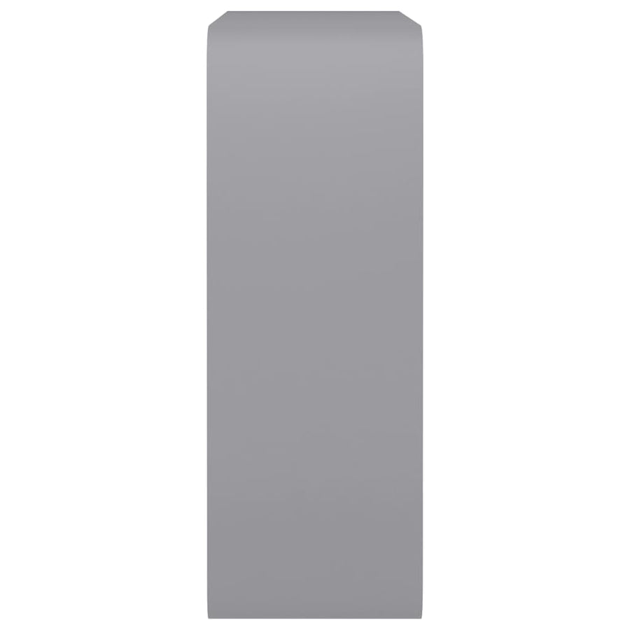 Wandschappen Kubus Mdf 28 x 10 x 28 cm Grijs