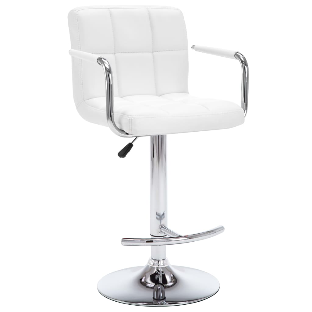 Barstoelen Kunstleer Wit