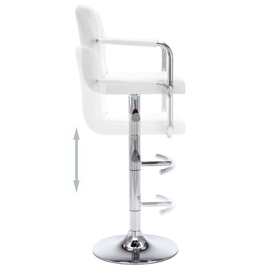 Barstoelen Kunstleer Wit