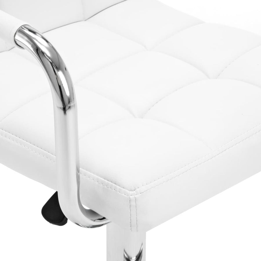 Barstoelen Kunstleer Wit