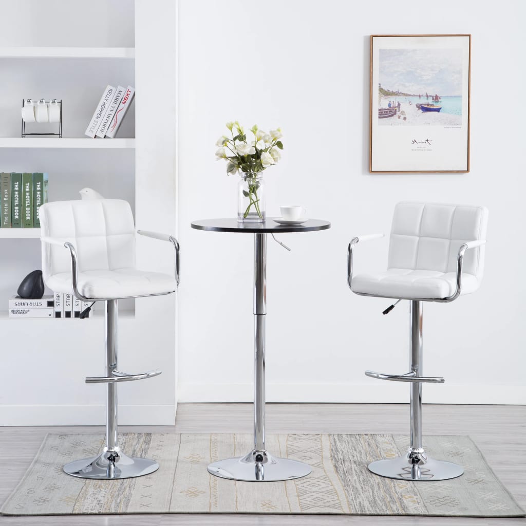 Barstoelen Kunstleer Wit