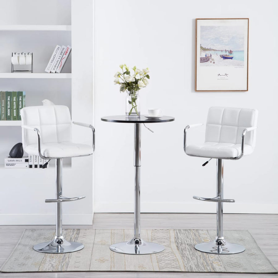 Barstoelen Kunstleer Wit