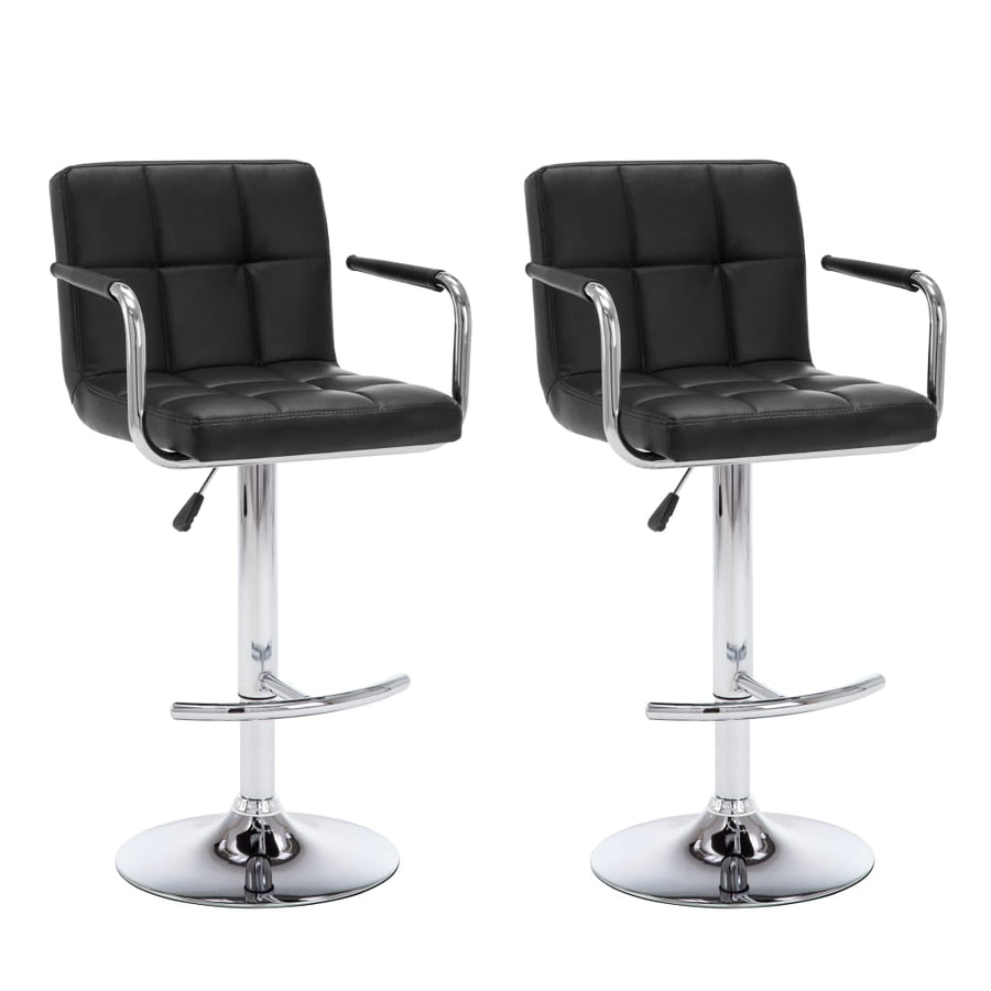 Barstoelen Kunstleer Zwart