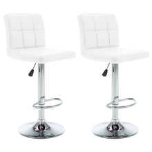 Barstoelen Kunstleer 2 Wit
