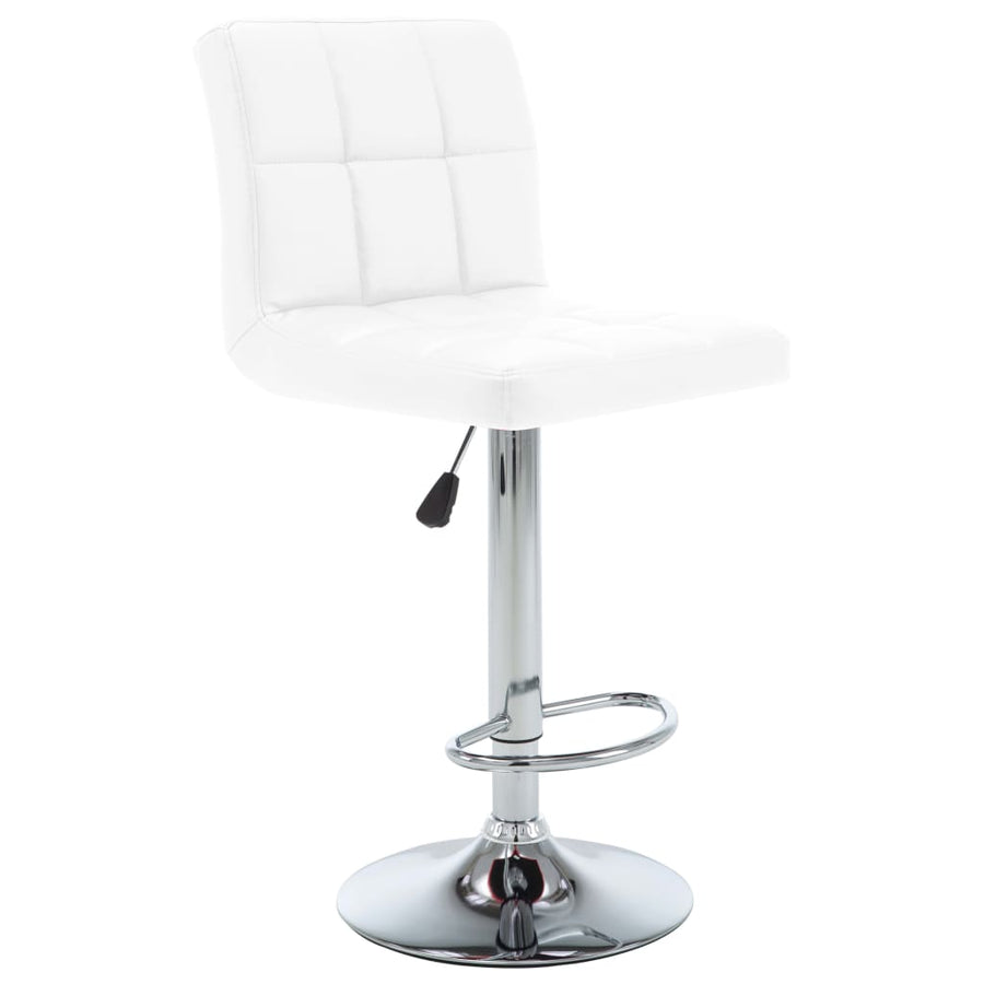 Barstoelen Kunstleer 2 Wit