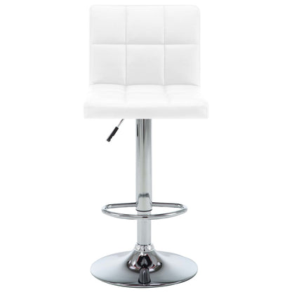 Barstoelen Kunstleer 2 Wit