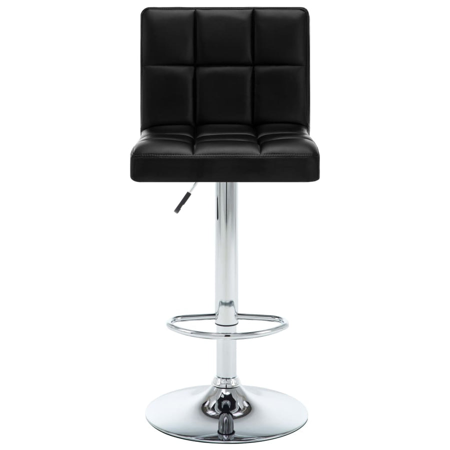 Barstoelen Kunstleer 2 Zwart