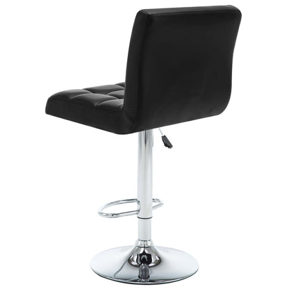 Barstoelen Kunstleer 2 Zwart
