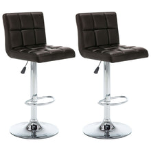 Barstoelen Kunstleer 2 Bruin