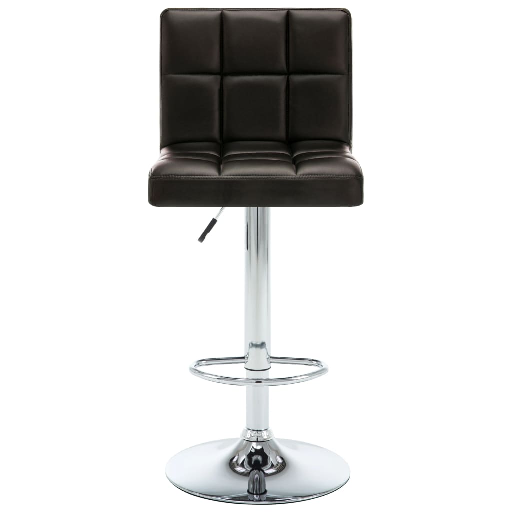 Barstoelen Kunstleer 2 Bruin