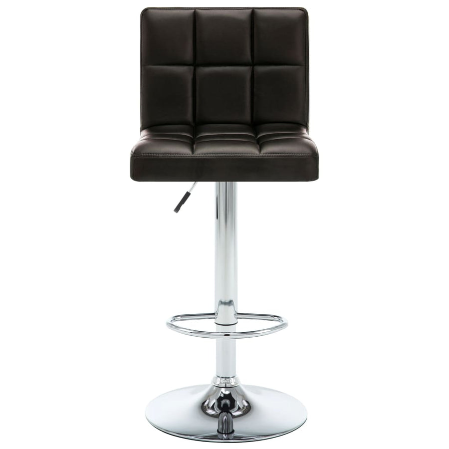 Barstoelen Kunstleer 2 Bruin