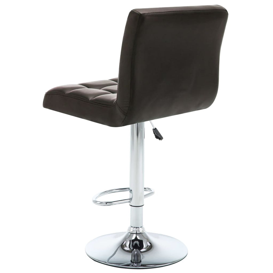 Barstoelen Kunstleer 2 Bruin