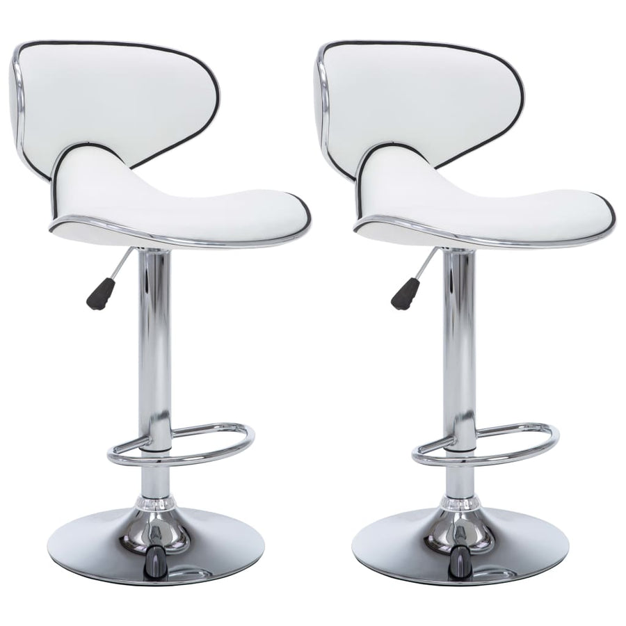 Barstoelen Kunstleer Wit