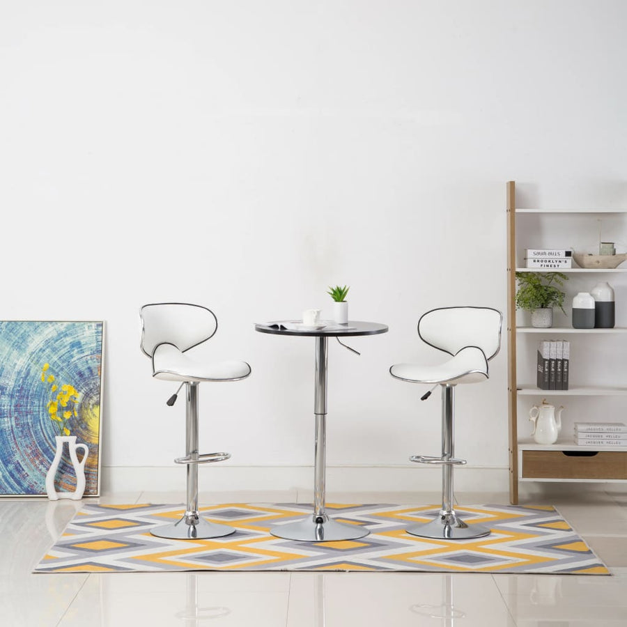 Barstoelen Kunstleer Wit