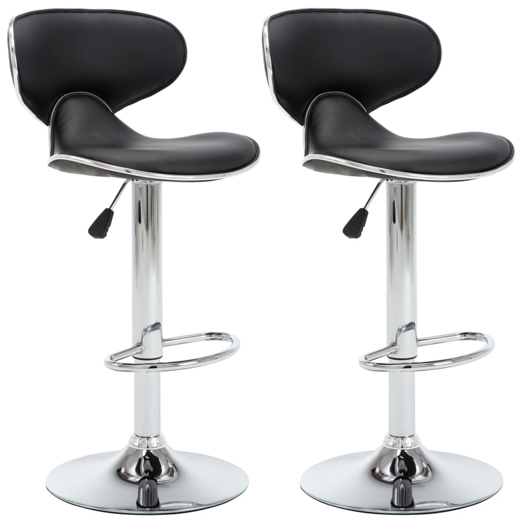 Barstoelen Kunstleer Zwart