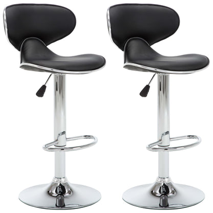 Barstoelen Kunstleer Zwart