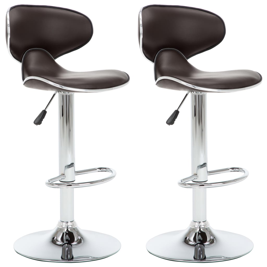 Barstoelen Kunstleer Bruin