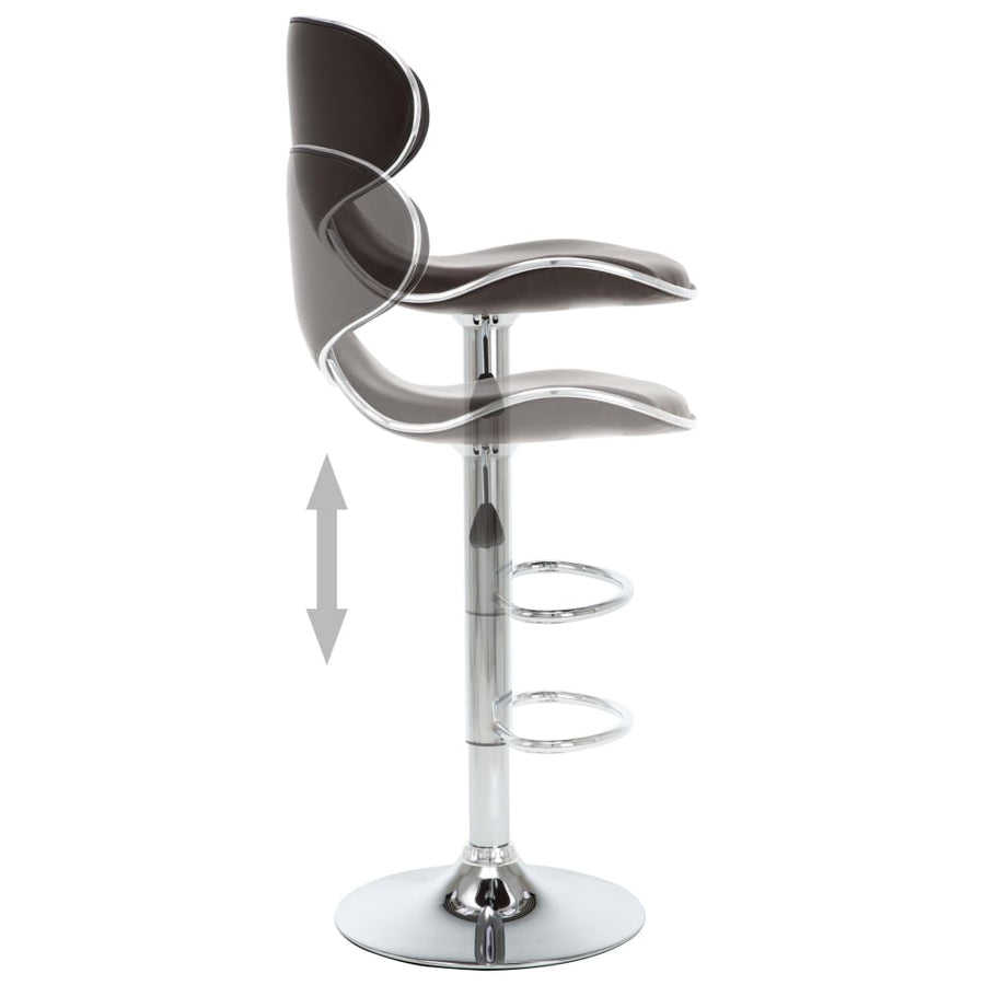 Barstoelen Kunstleer Bruin