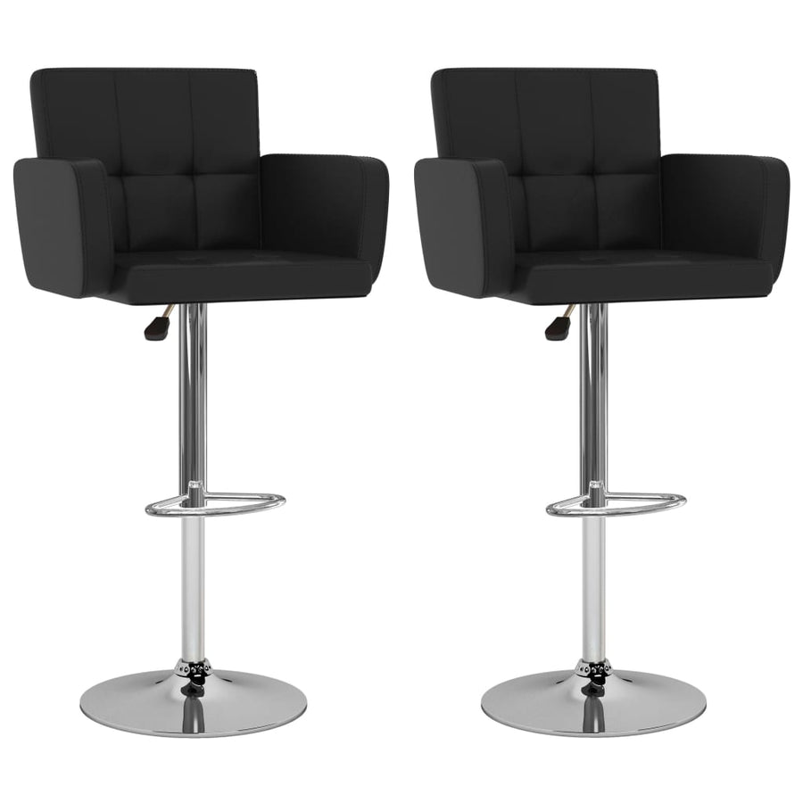 Barstoelen Kunstleer Zwart