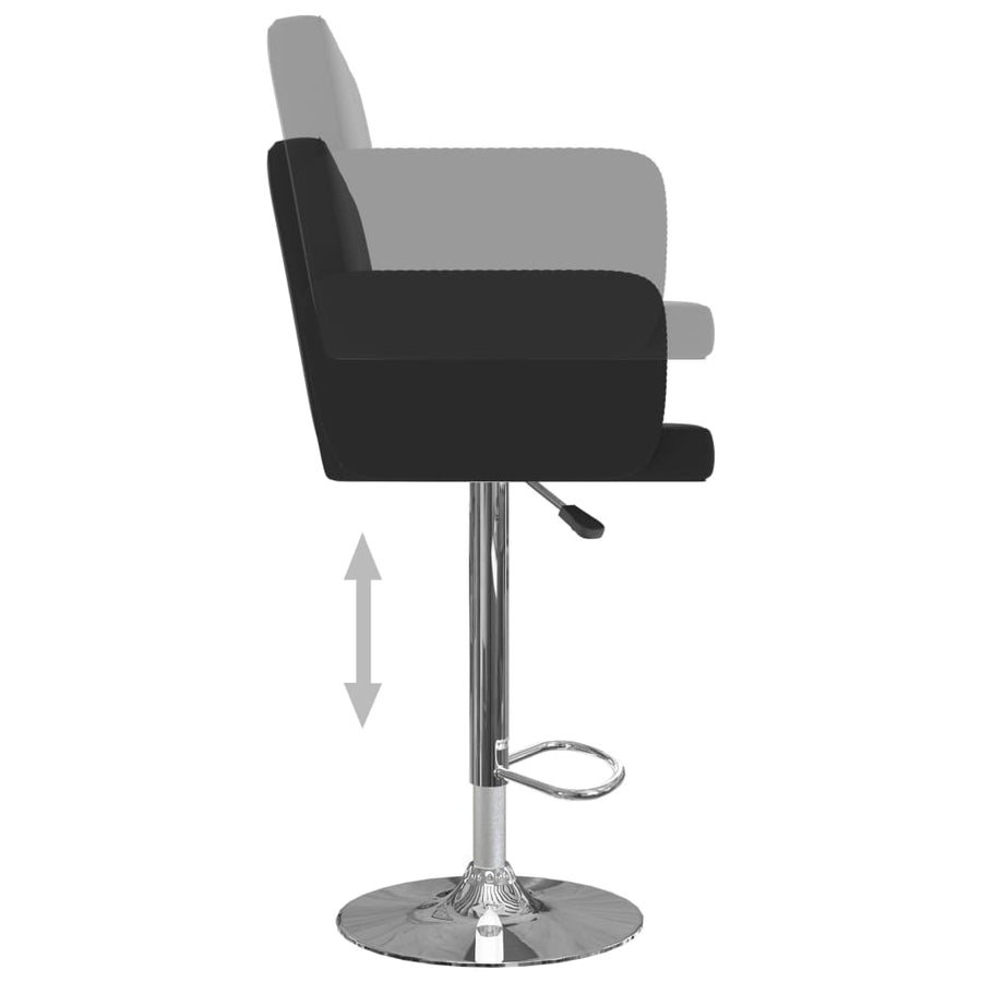 Barstoelen Kunstleer Zwart