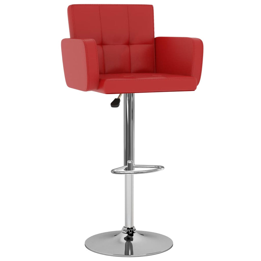 Barstoelen Kunstleer Rood