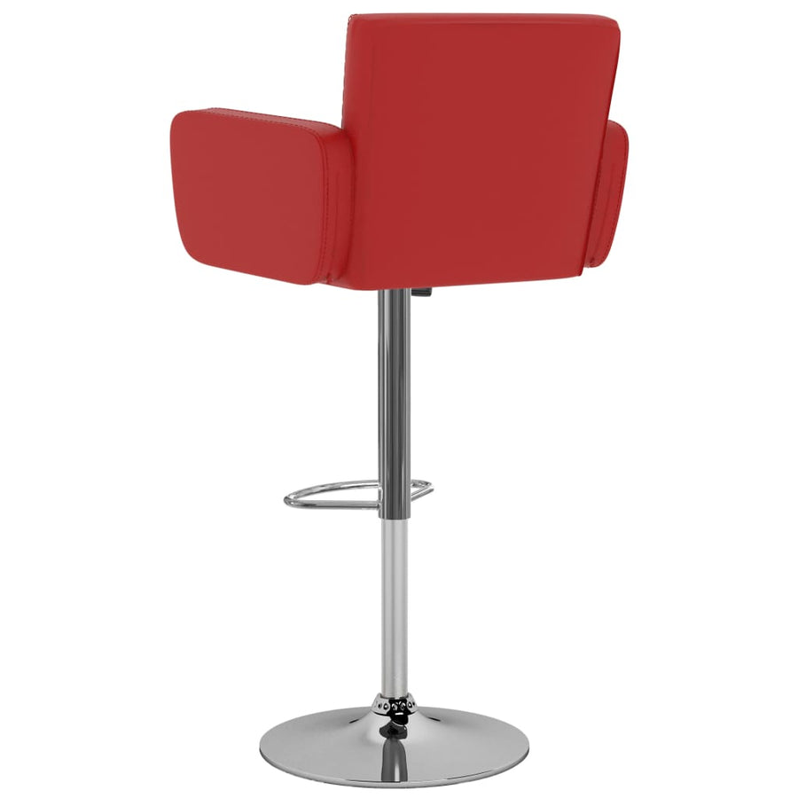 Barstoelen Kunstleer Rood