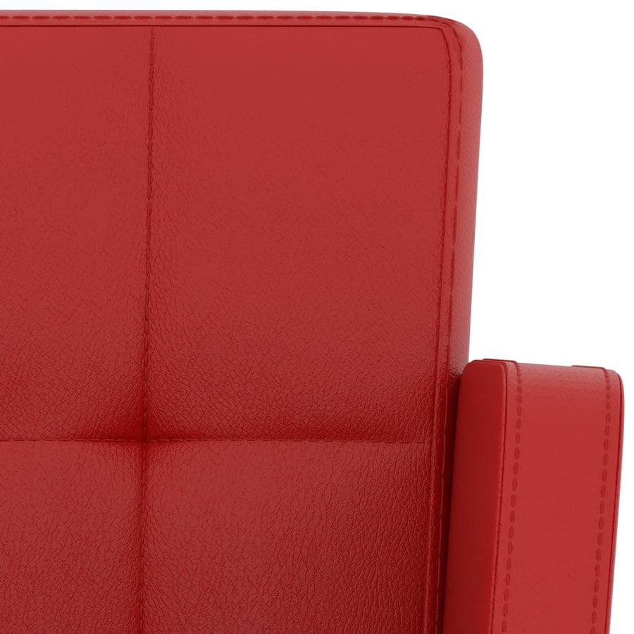 Barstoelen Kunstleer Rood