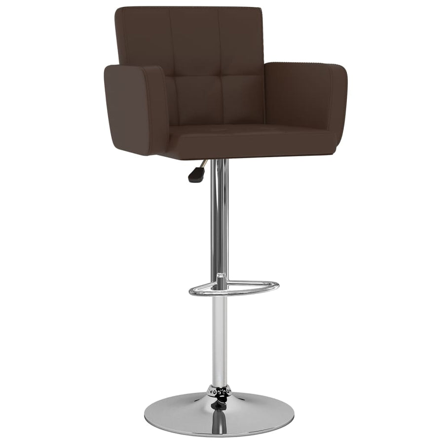 Barstoelen 2 St Kunstleer Bruin
