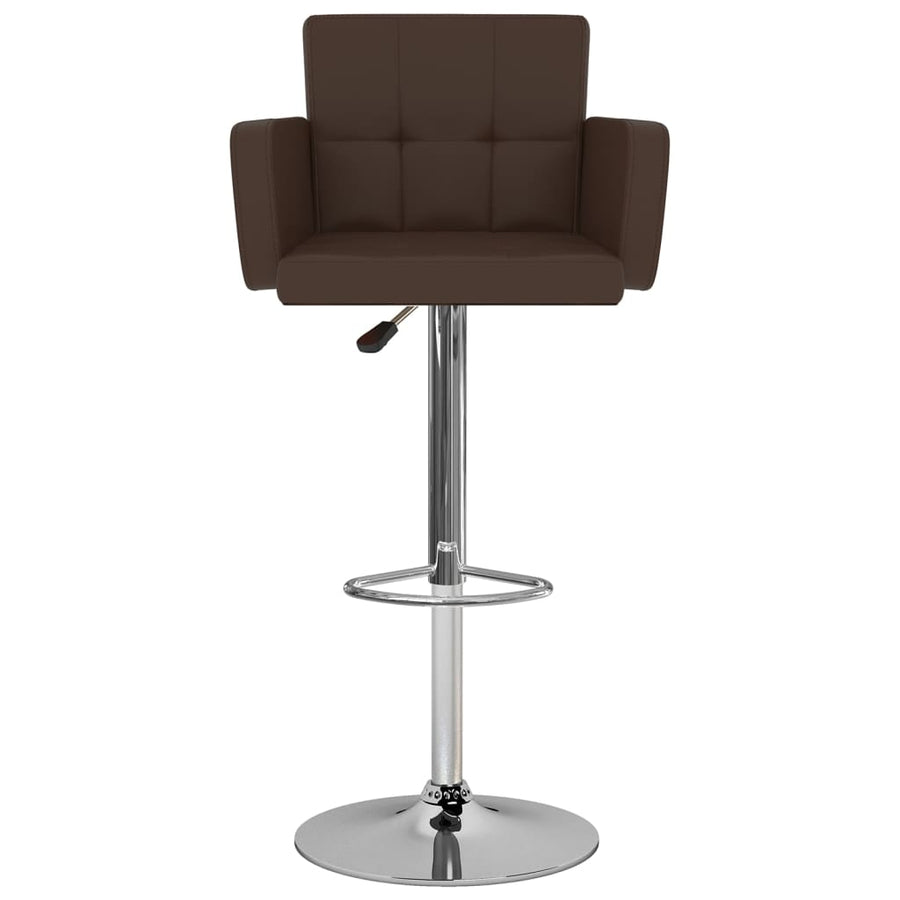 Barstoelen 2 St Kunstleer Bruin