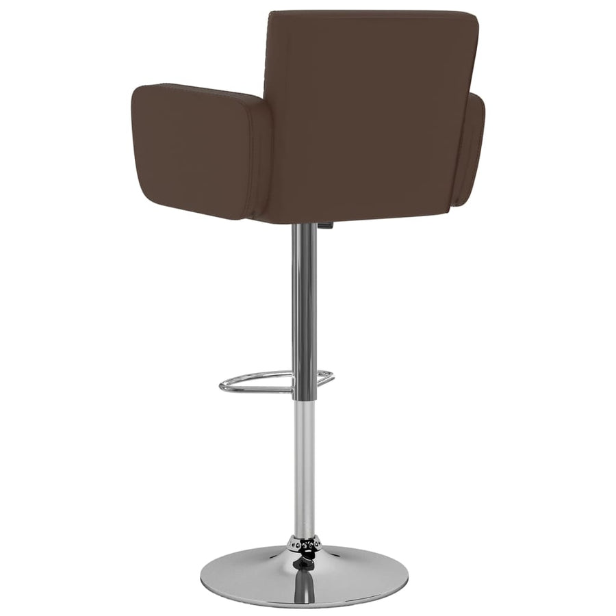 Barstoelen 2 St Kunstleer Bruin