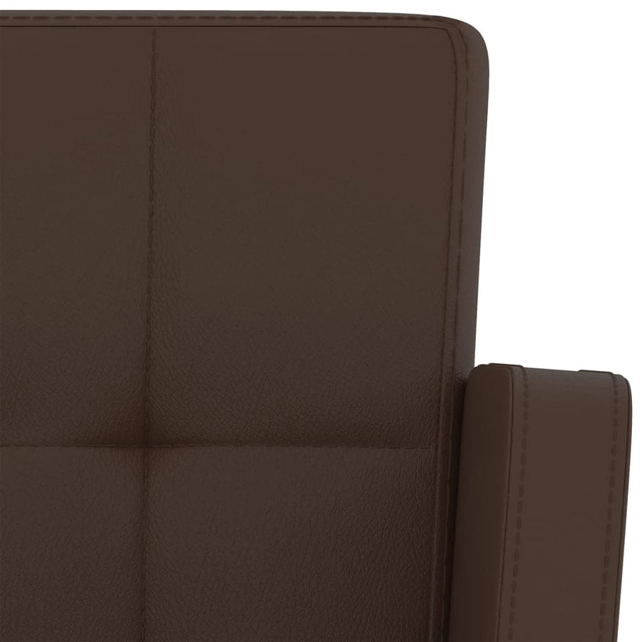 Barstoelen 2 St Kunstleer Bruin