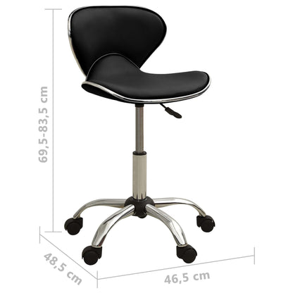 Salonkruk Kunstleer Zwart