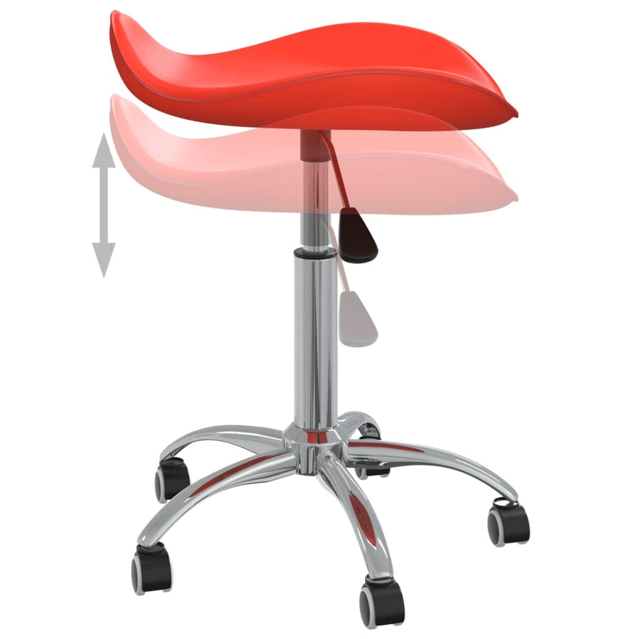 Salonkruk Kunstleer Rood