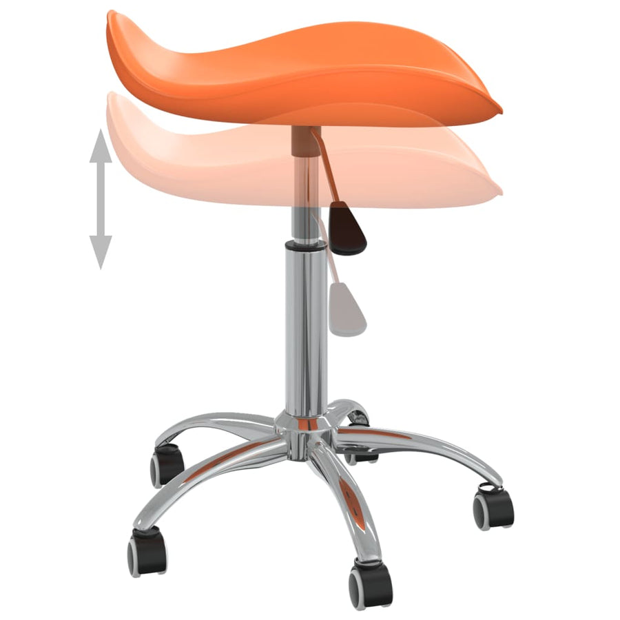 Salonkruk Kunstleer Oranje