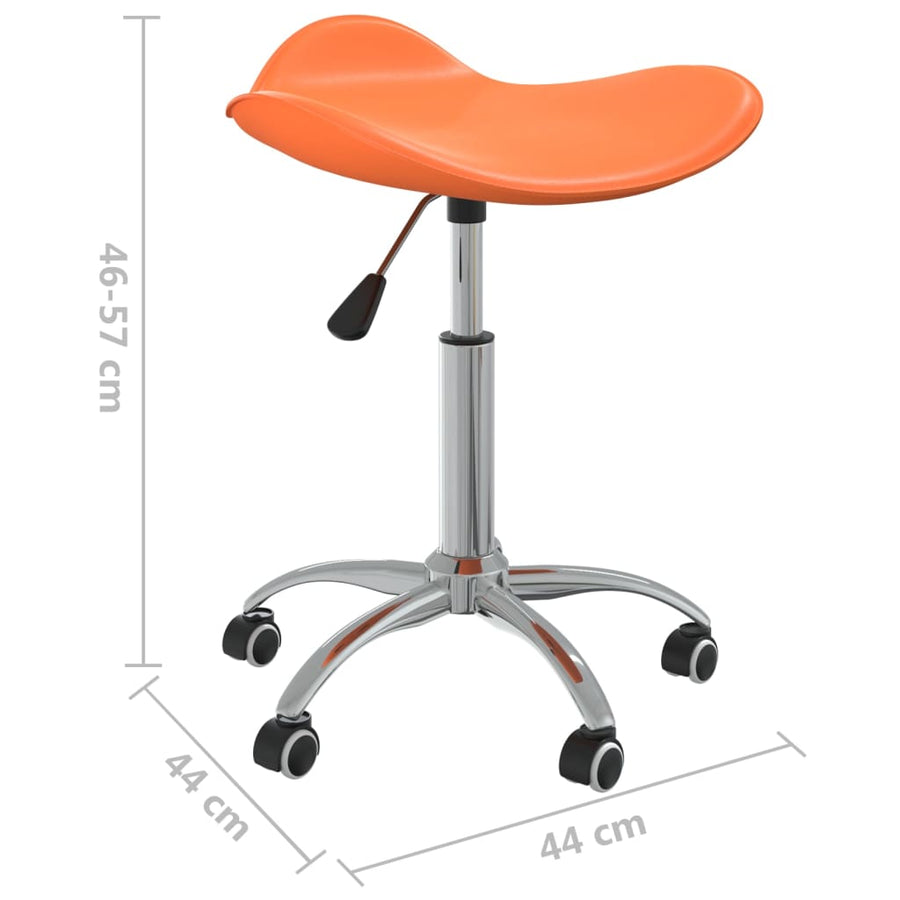 Salonkruk Kunstleer Oranje