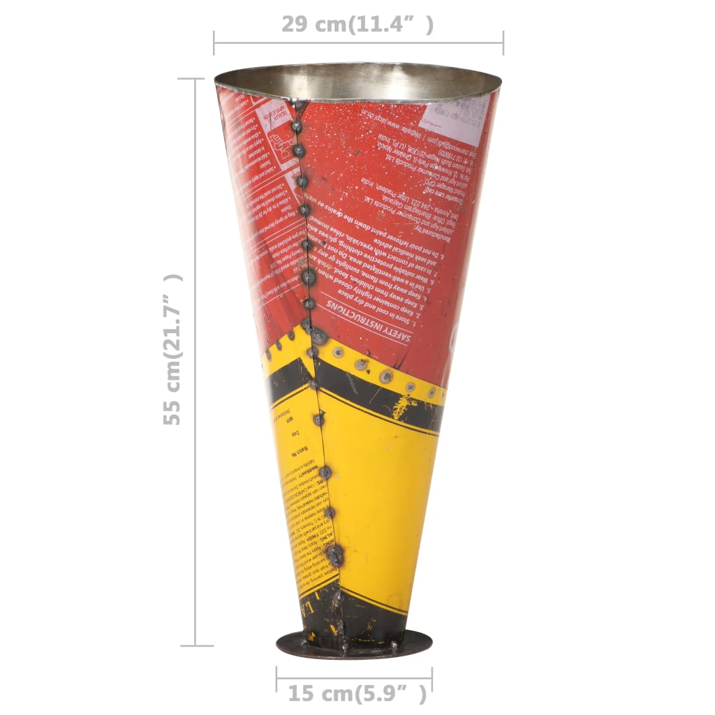 Paraplubak 29X55 Cm Ijzer Meerkleurig