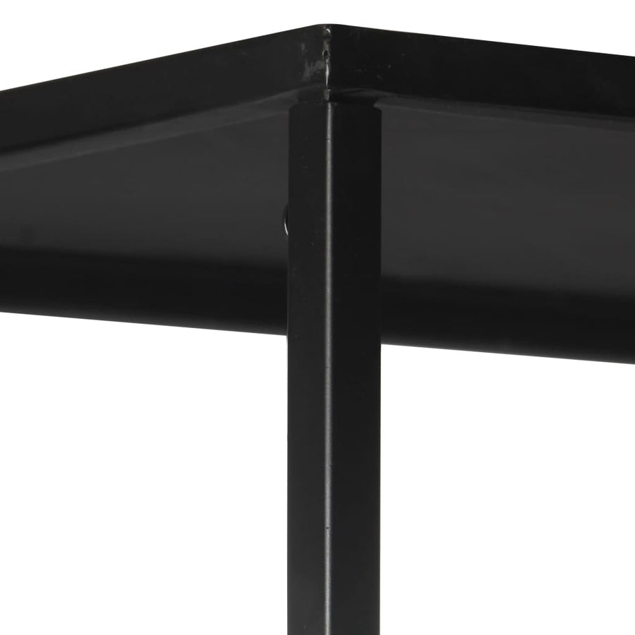 Boekenkast Ruw Mangohout En Ijzer 80 x 35 x 180 cm
