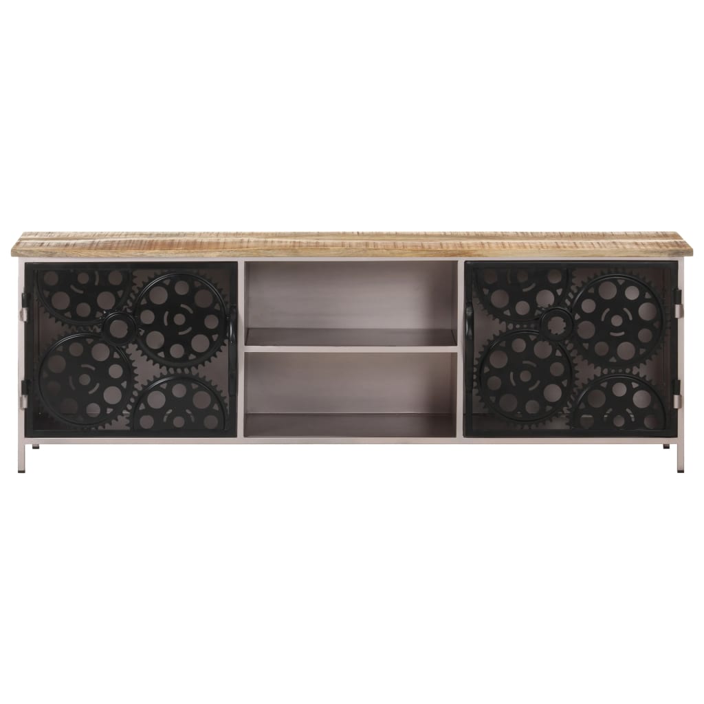 Tv-Meubel 120X30X40 Cm Ruw Mangohout