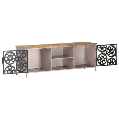 Tv-Meubel 120X30X40 Cm Ruw Mangohout