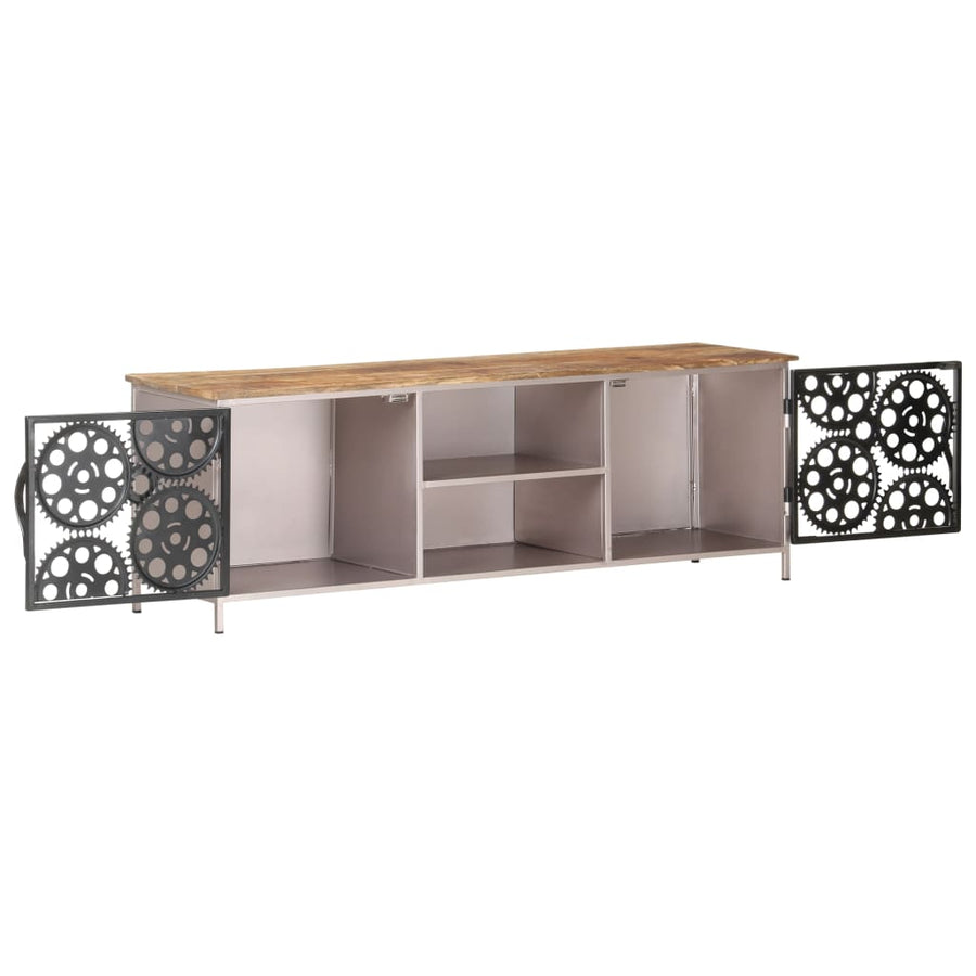 Tv-Meubel 120X30X40 Cm Ruw Mangohout