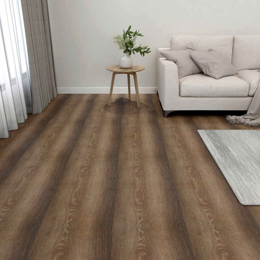 Vloerplanken 55 pcs Bruin 5,11 m² PVC