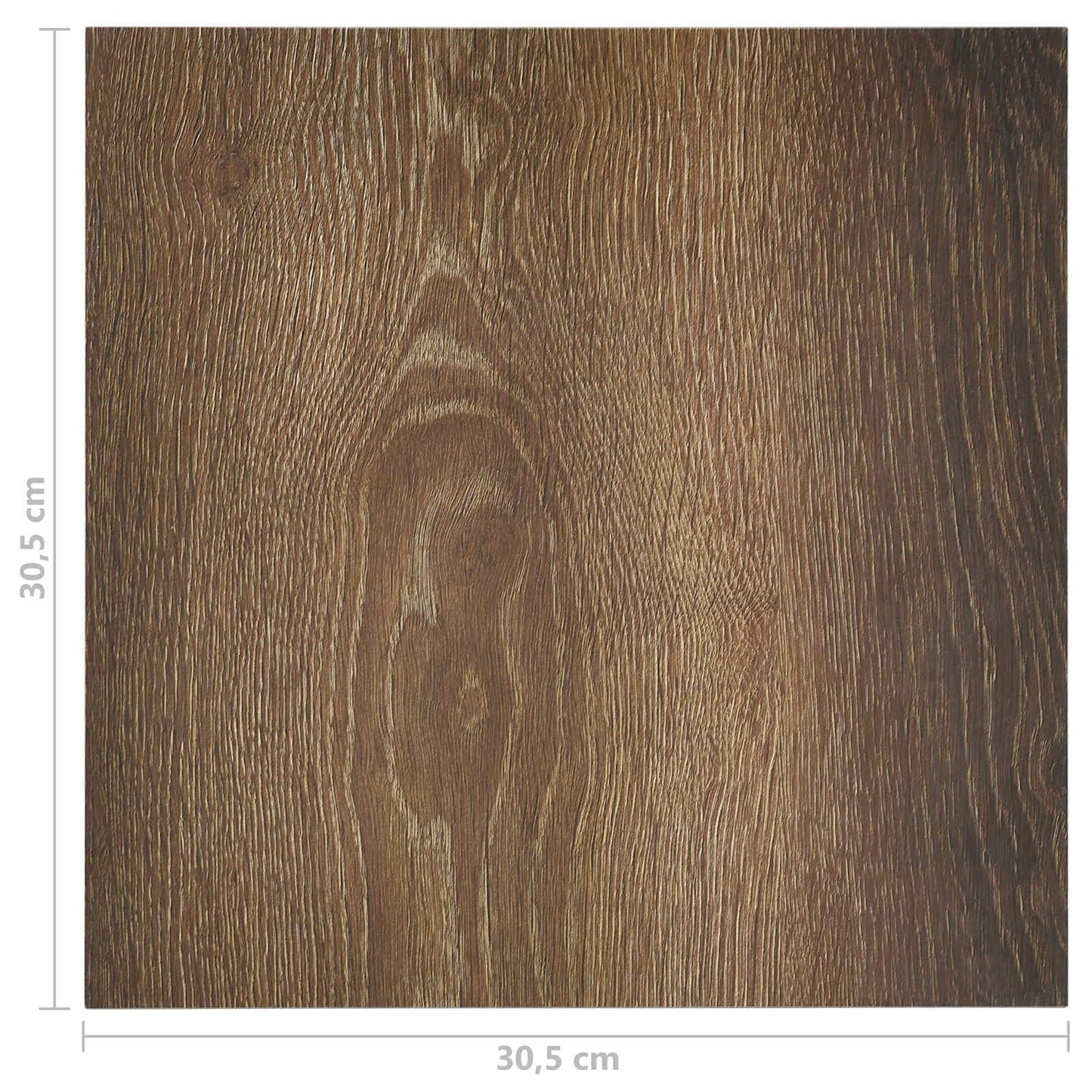 Vloerplanken 55 pcs Bruin 5,11 m² PVC