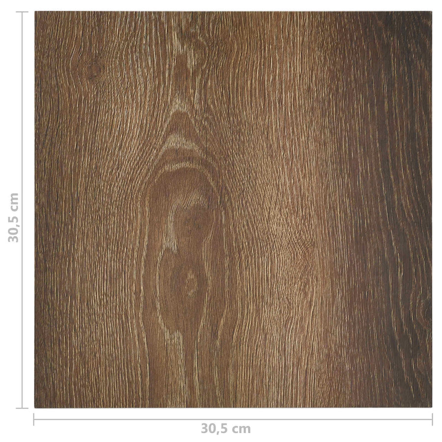 Vloerplanken 55 pcs Bruin 5,11 m² PVC