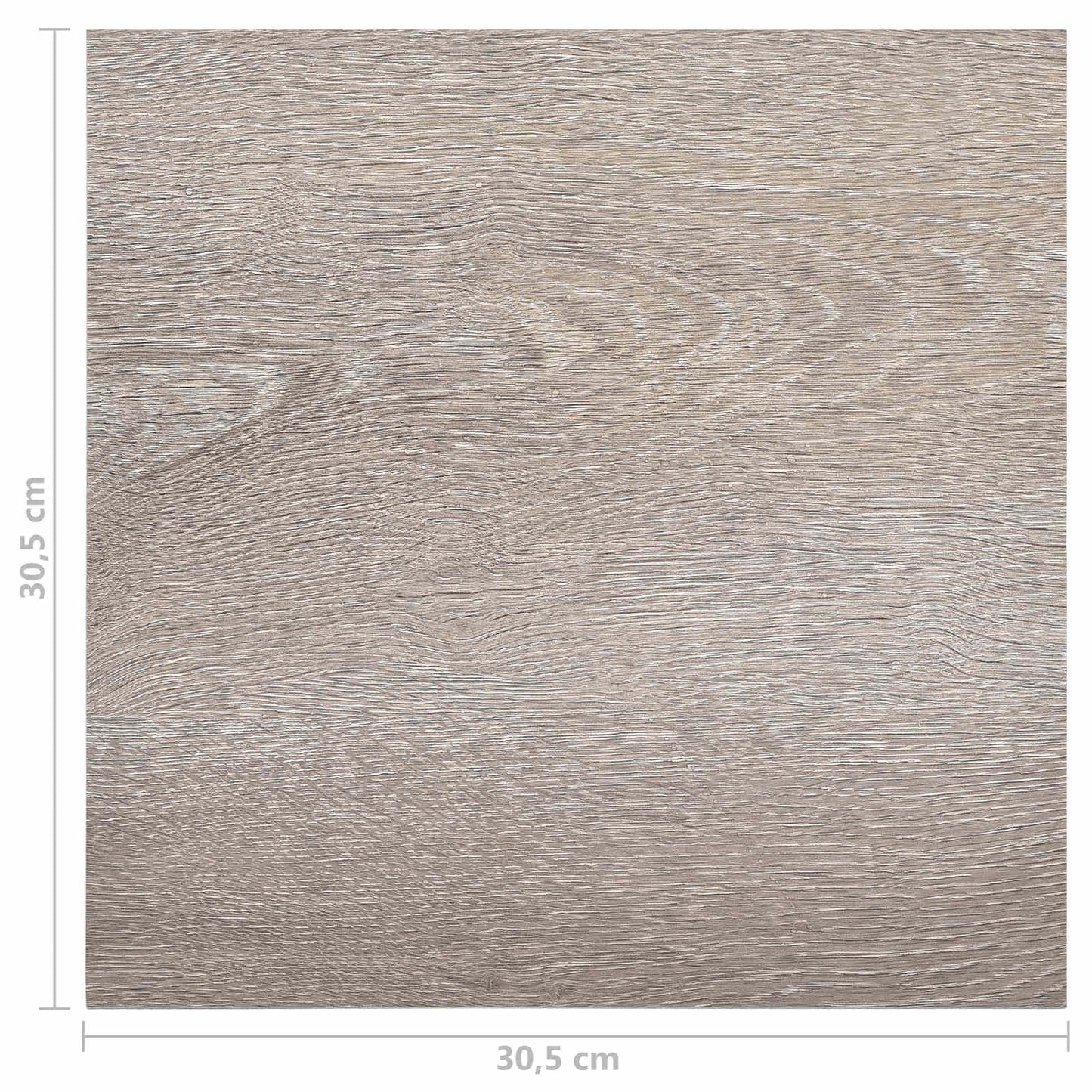 Vloerplanken 55 pcs Taupe 5,11 m² PVC