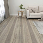 Vloerplanken zelfklevend 55 st 5,11 m² PVC taupe Houtkleur