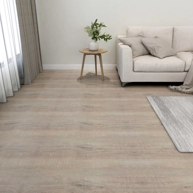 Vloerplanken zelfklevend 55 st 5,11 m² PVC taupe Taupe